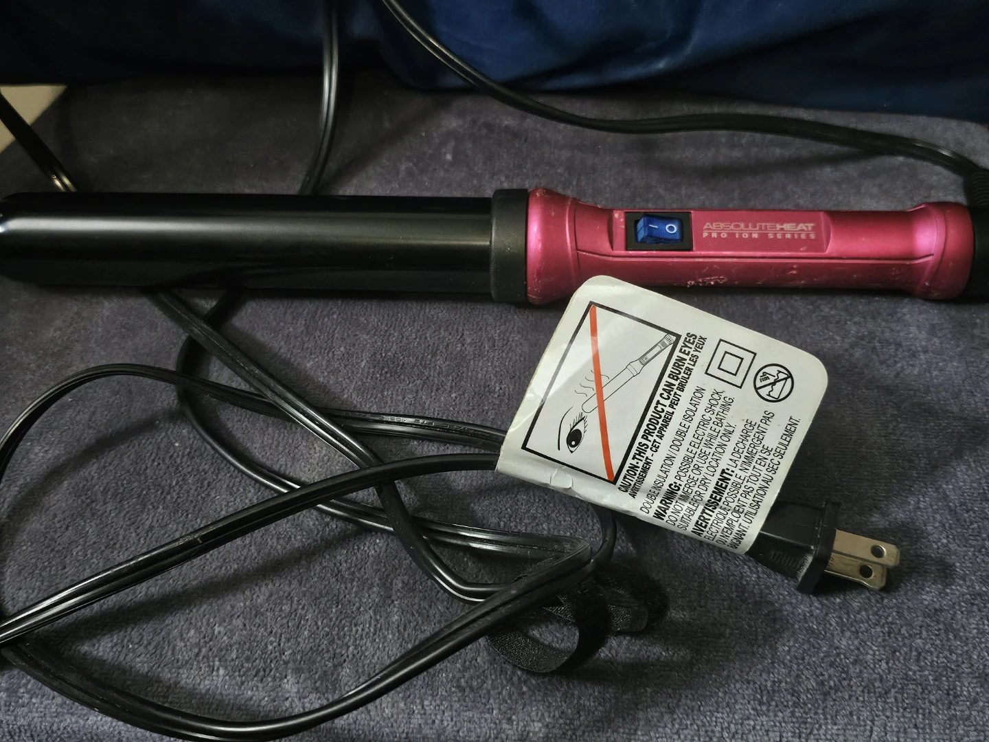 AbsoluteHeat Pro Ion Series Curling Wand - photo 2