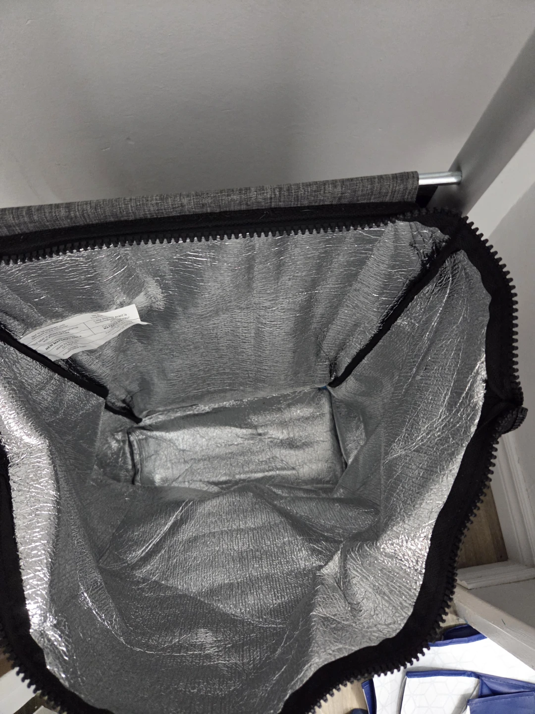 Insulated Rolling Shopping Cart with Large Wheels - photo 3