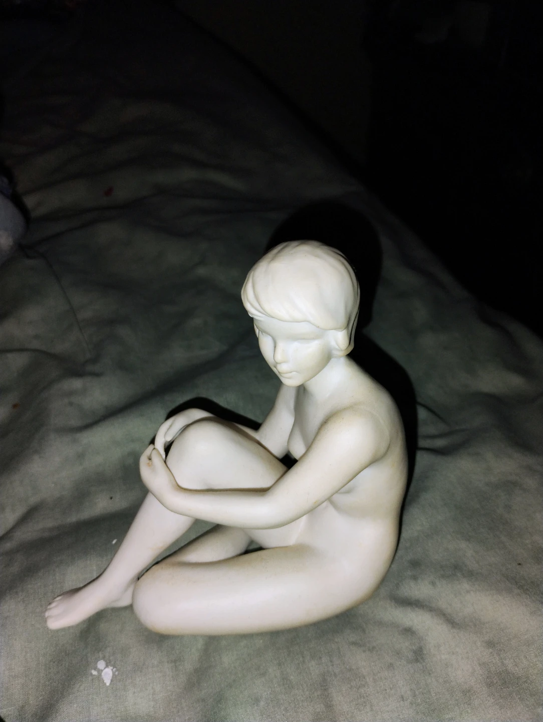 Goebel W. Germany Ceramic Figurine - Seated Woman