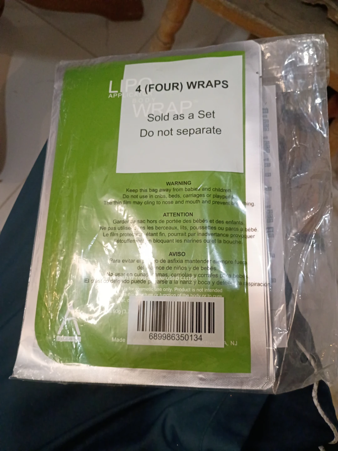 Lip Lipo 4 Wraps (Set)