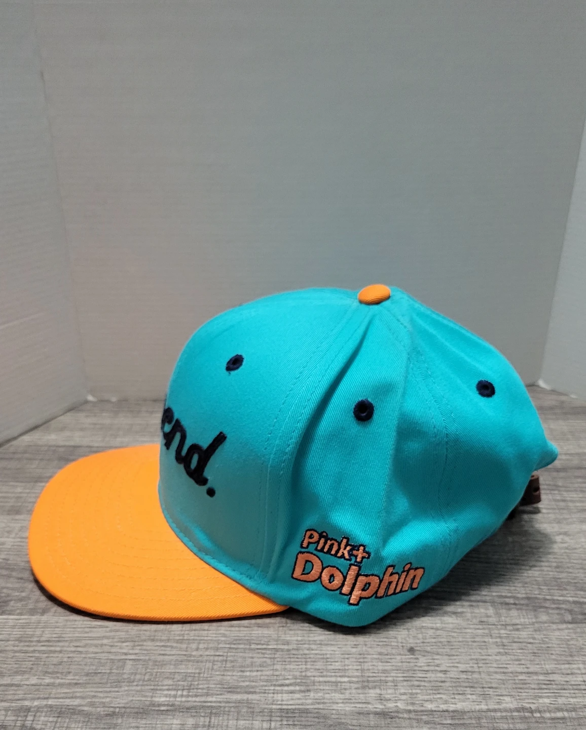 "Legend" Turquoise & Orange Snapback Hat - photo 2