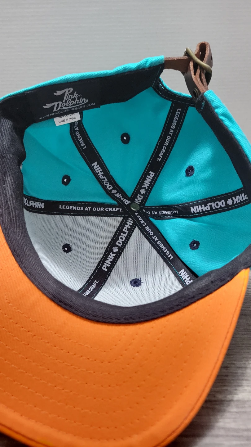 "Legend" Turquoise & Orange Snapback Hat - photo 4