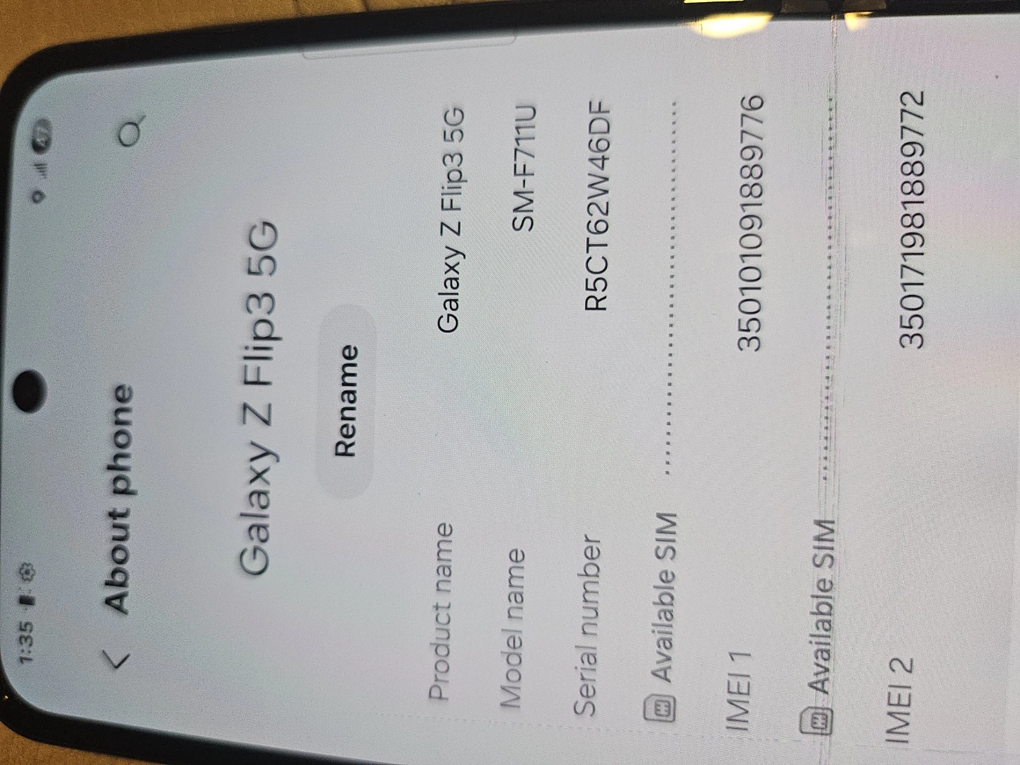 Samsung Galaxy Z Flip3 5G Smartphone - photo 5