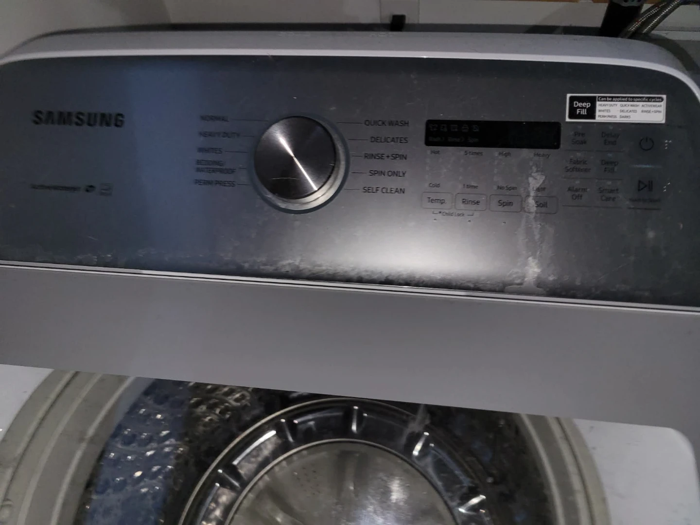 Samsung Top Load Washing Machine & Dryer - photo 2