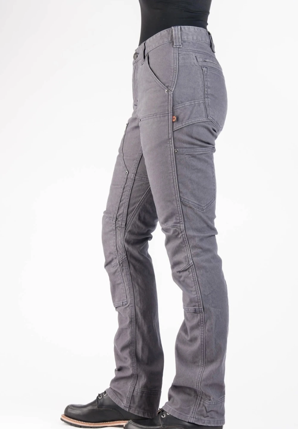 Dovetail Britt Utility Women's Grey Work Pants - photo 3