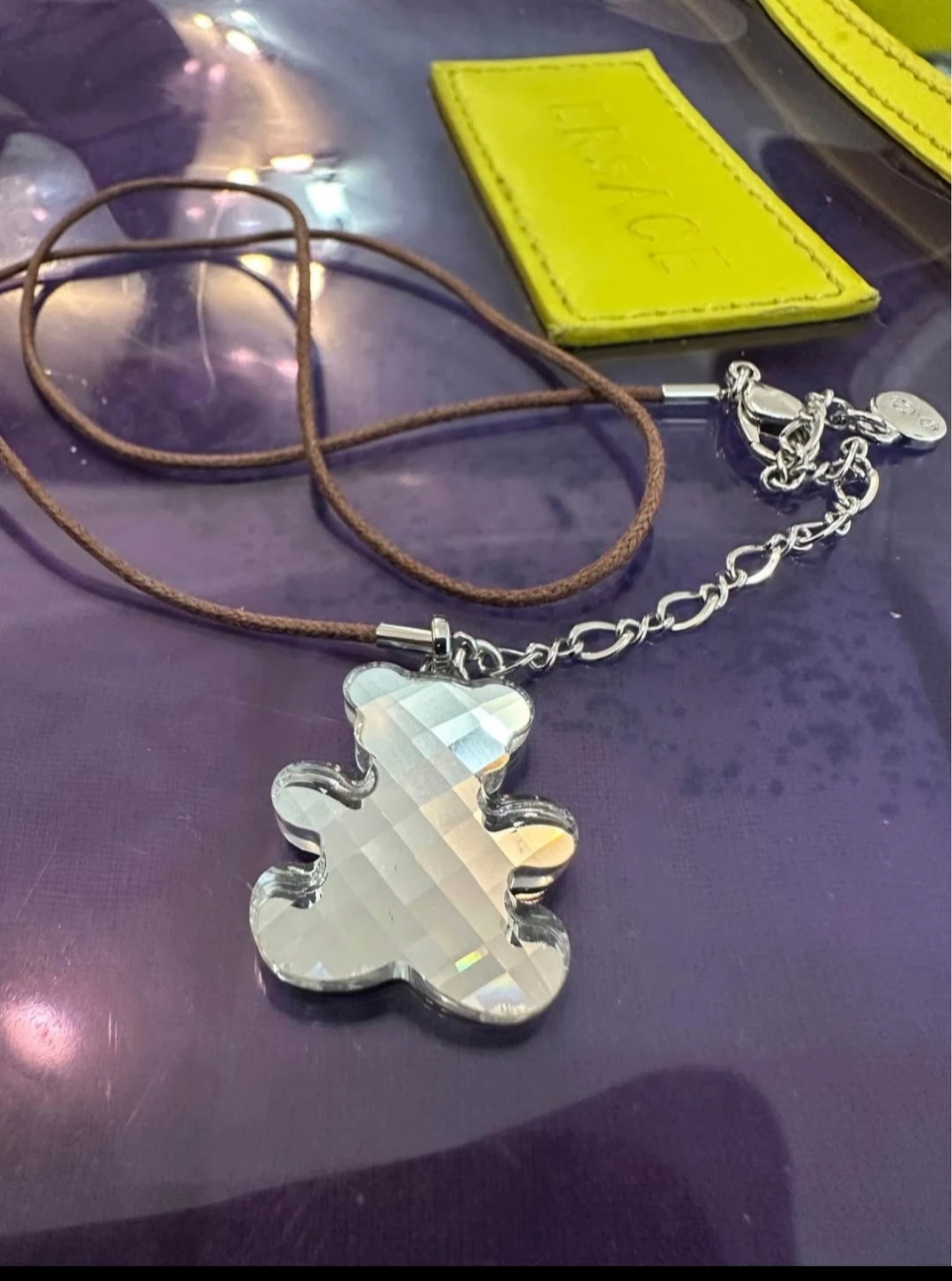 Swarovski Teddy mini pendant