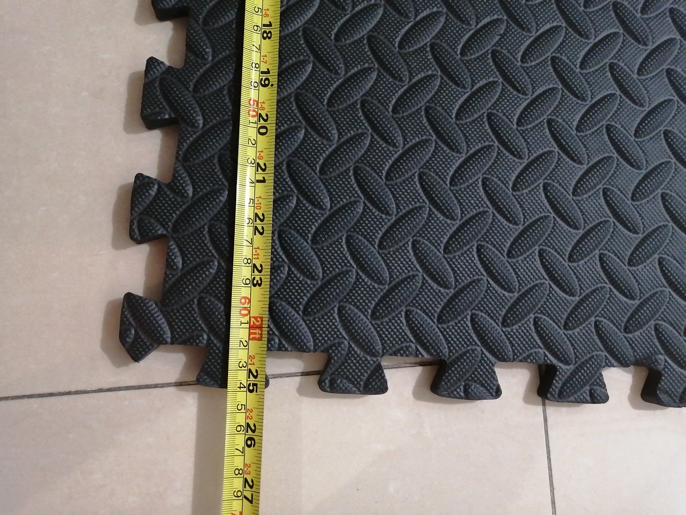 🌱Black Interlocking Foam Floor Mat - photo 2