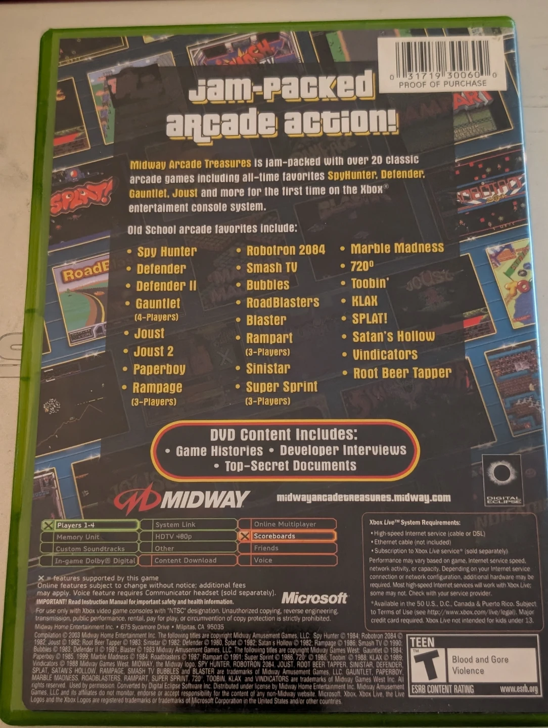 Midway Arcade Treasures for Xbox - photo 3