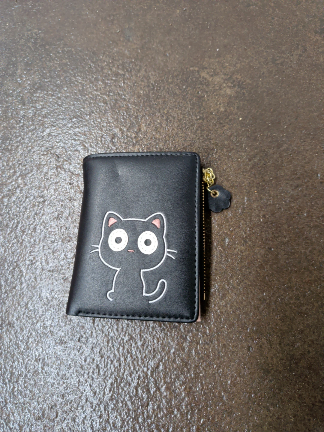 Black Cat Bifold Wallet