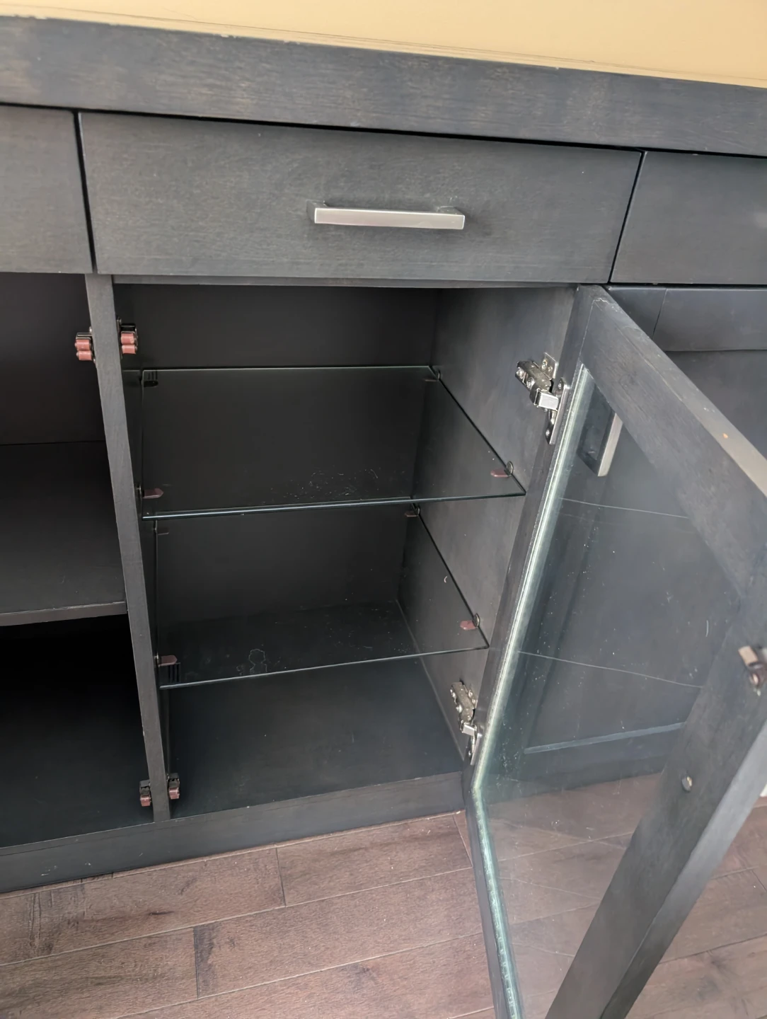 Dark brown buffet Cabinet table - photo 4