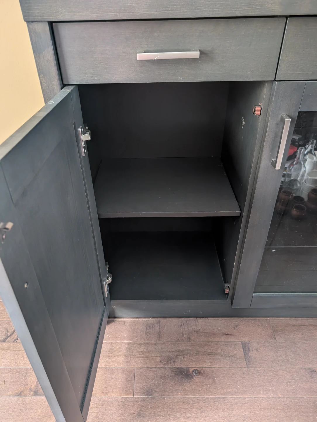 Dark brown buffet Cabinet table - photo 5