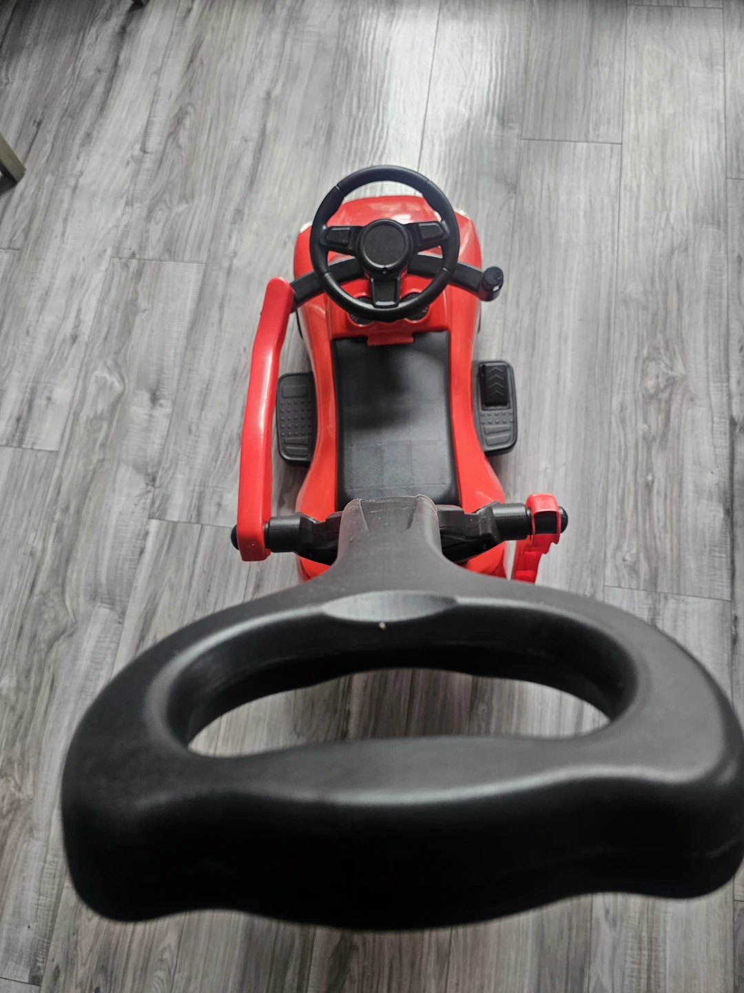 Red Ride-On Push Car with Handle - photo 5
