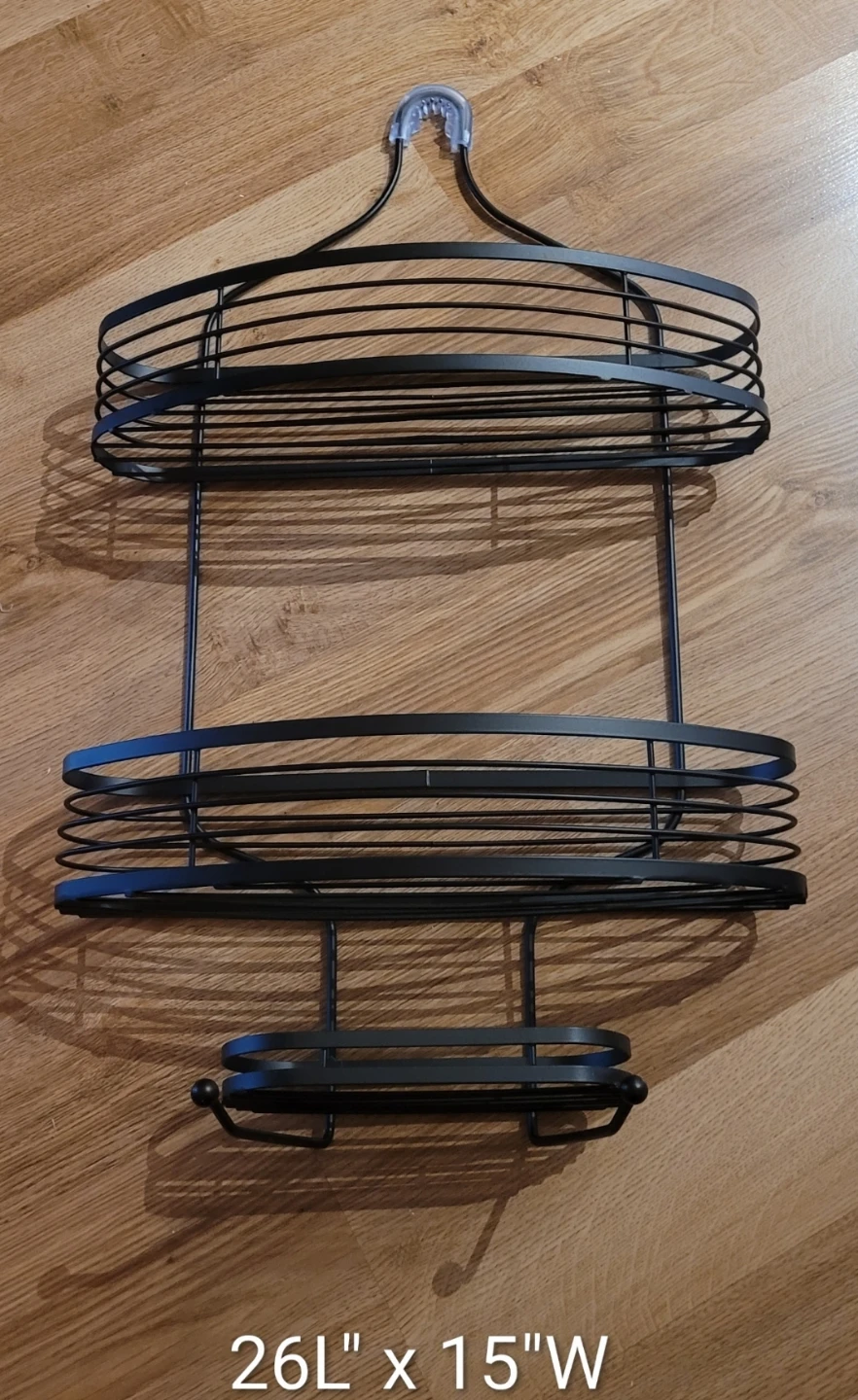Acento metal shower caddy