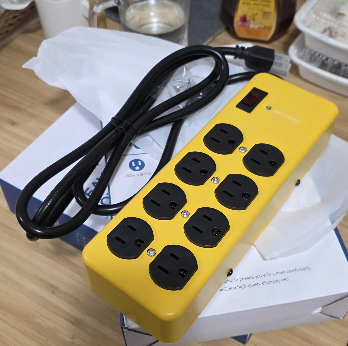 Duty Power Strip - Yellow
