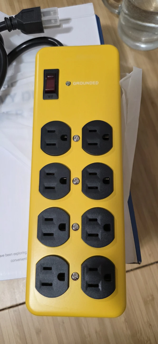 Duty Power Strip - Yellow - photo 2