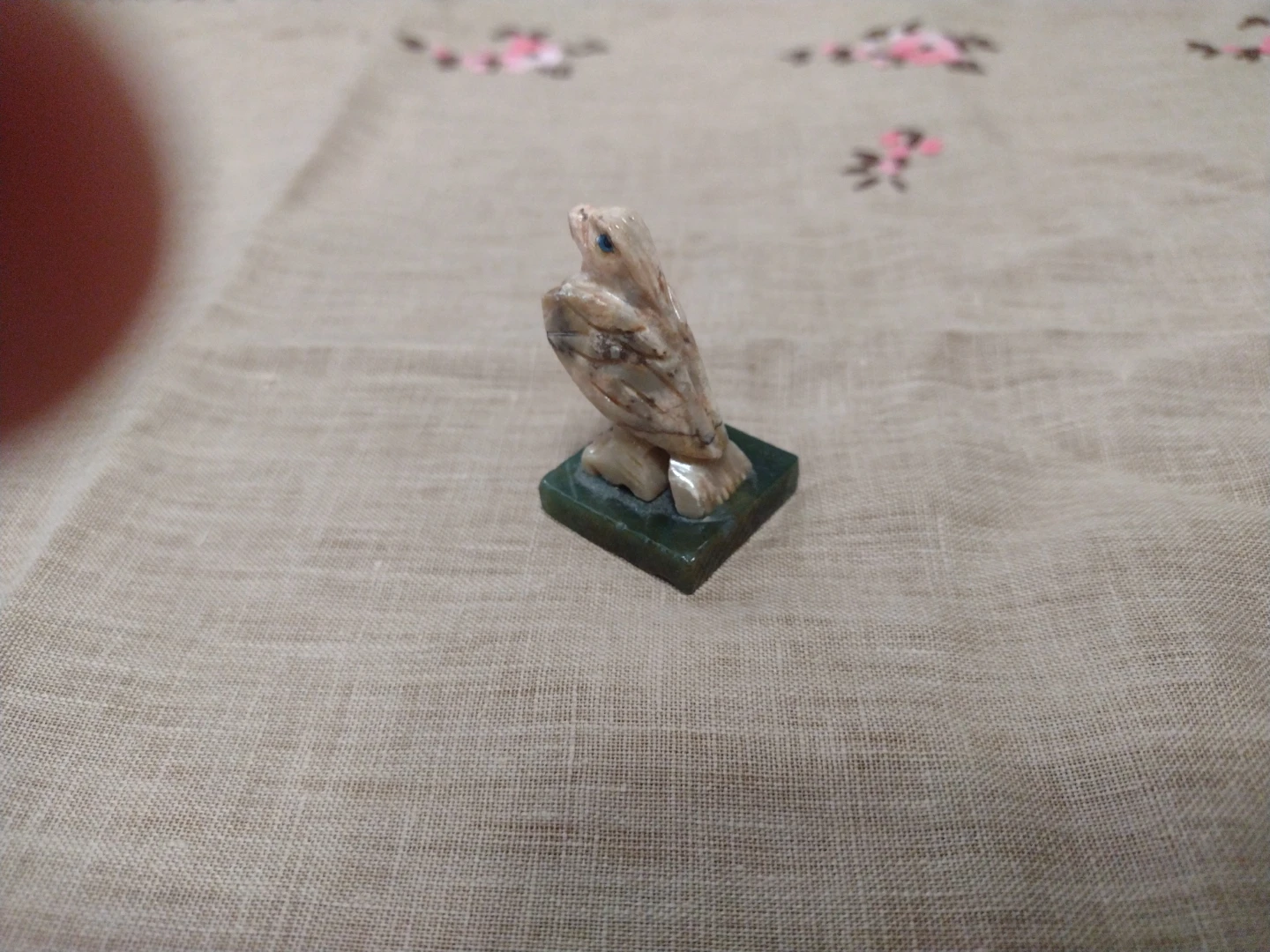 Carved Stone Eagle Figurine - photo 3