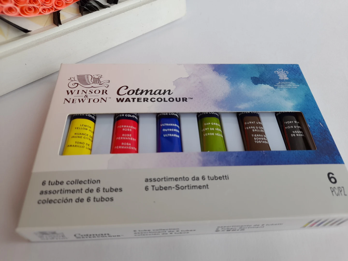 Winsor & Newton Cotman Watercolour Set - 6 Tubes