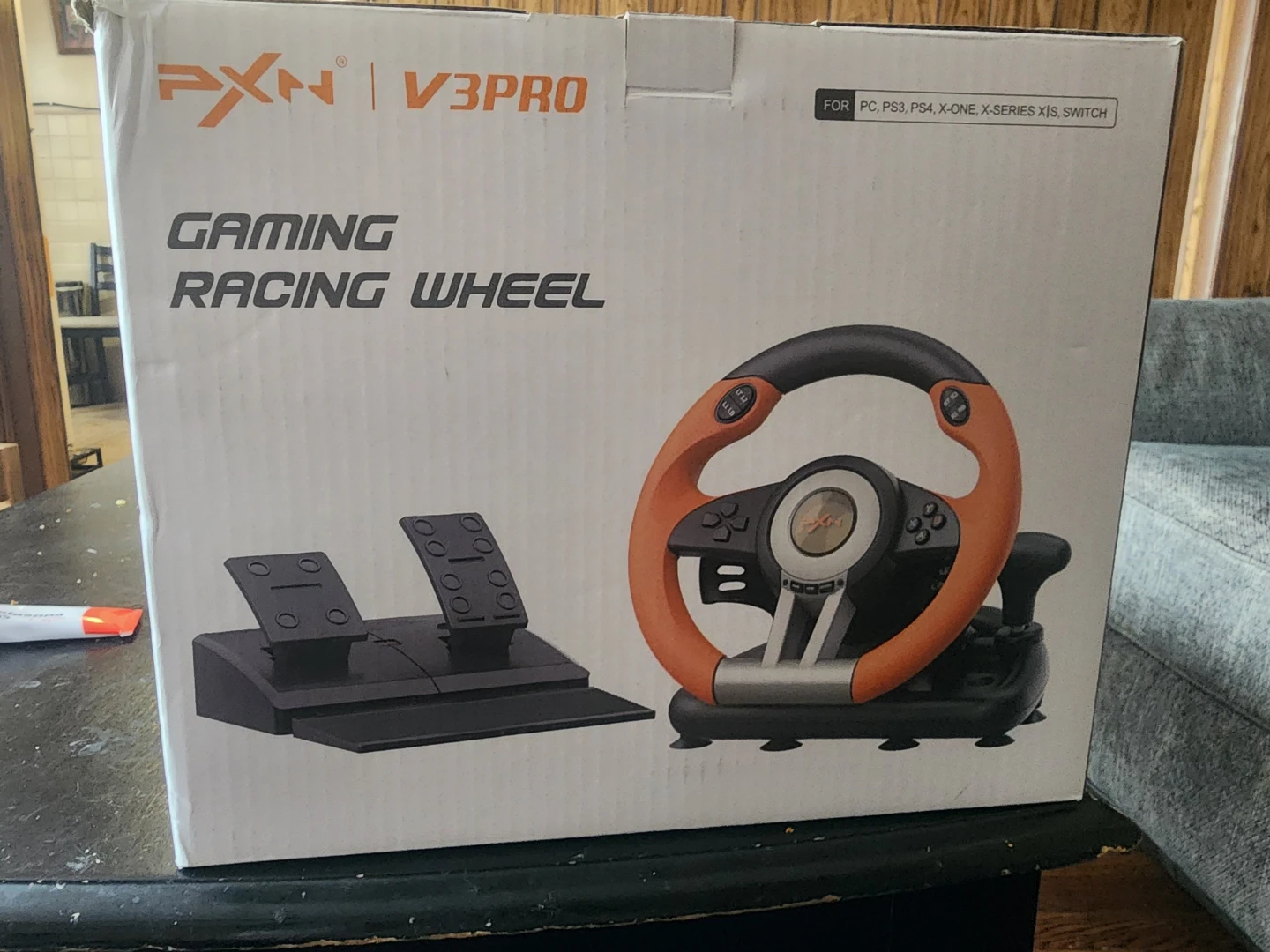 PXN V3PRO Gaming Racing Wheel and Pedals