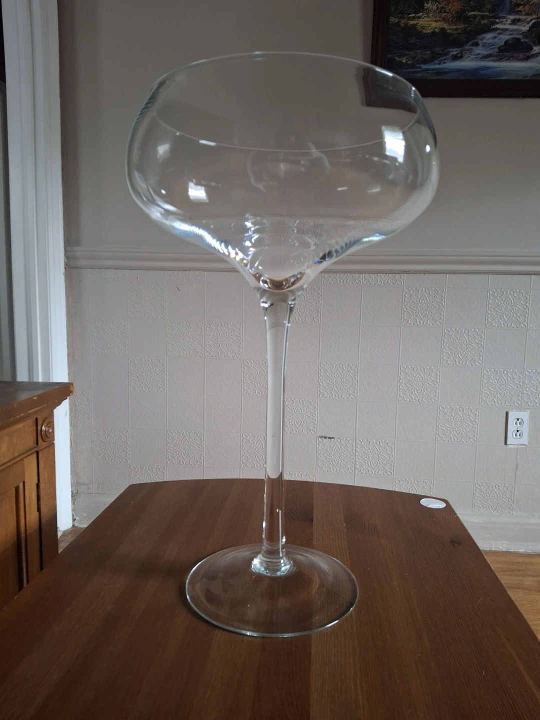 Oversized Cocktail Glass