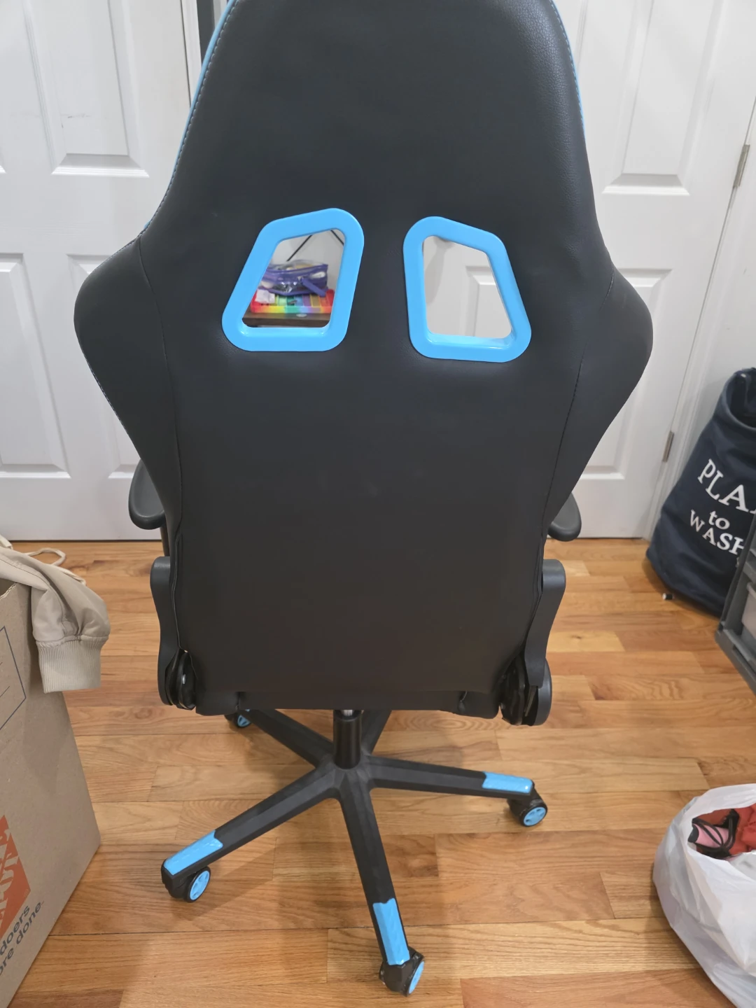 Gaming Chair - Black and Blue