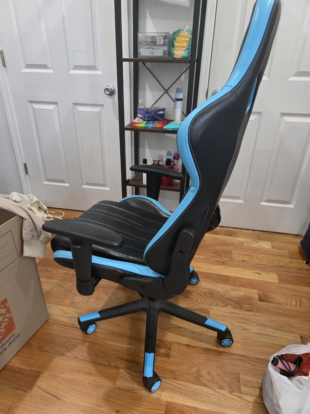 Gaming Chair - Black and Blue - photo 2