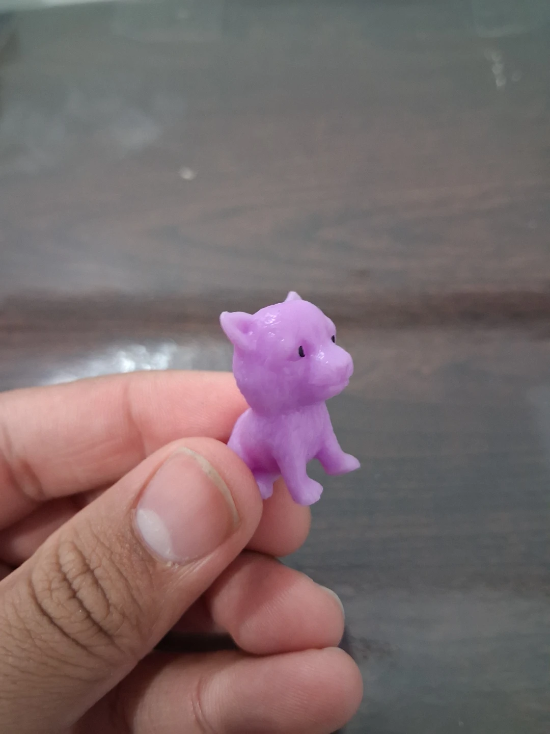 Mini Purple Dog Figurine - photo 3