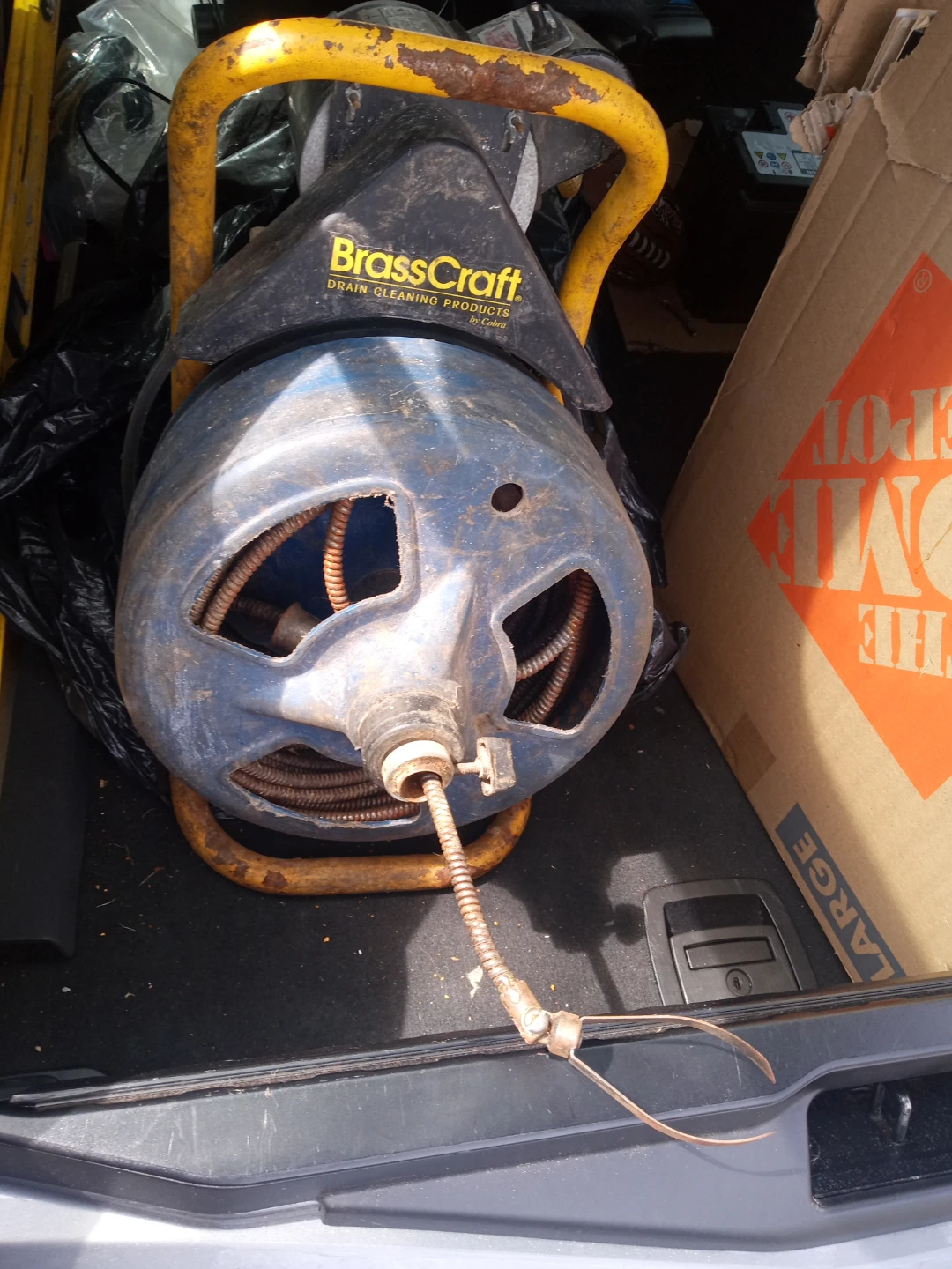 Powerful Professional Grade BrassCraft Drain Cleaning Machine, - photo 3