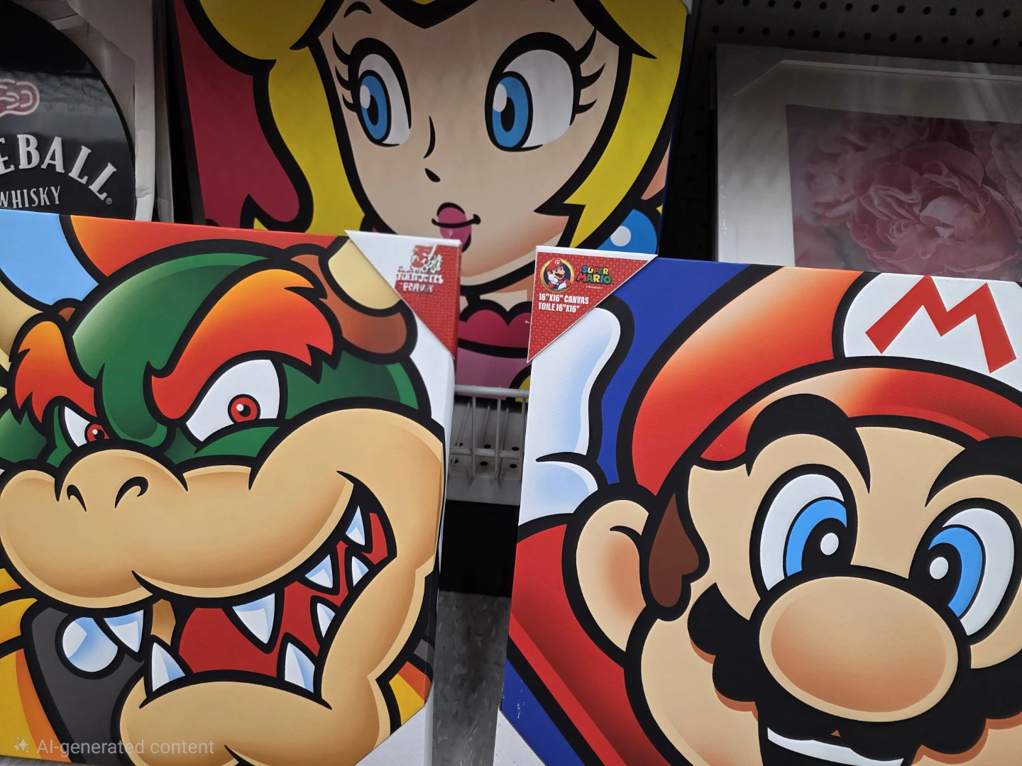Super Mario Canvas Print - Mario
