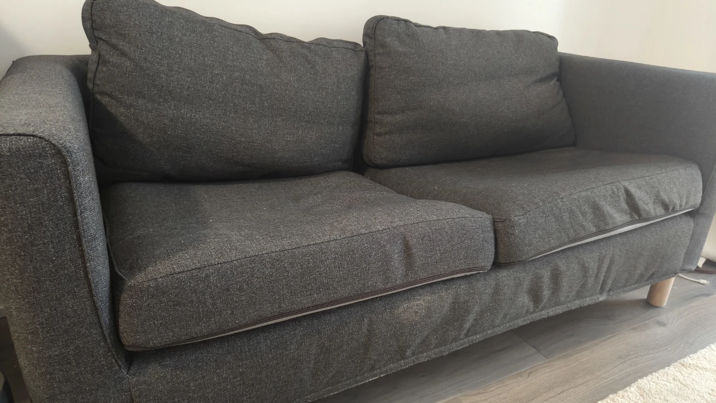 IKEA Dark Grey Sofa – Discontinued Model – Good Condition