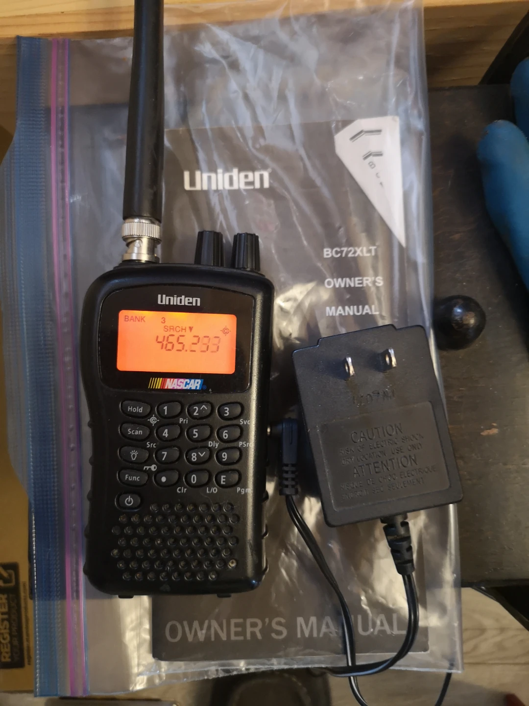 Uniden BC72XLT Scanner Radio
