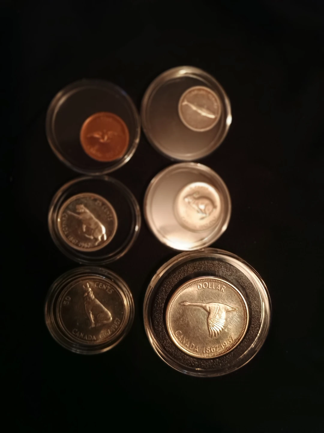 Canadian Coin Collection 1867-1967( silver coins) - photo 5