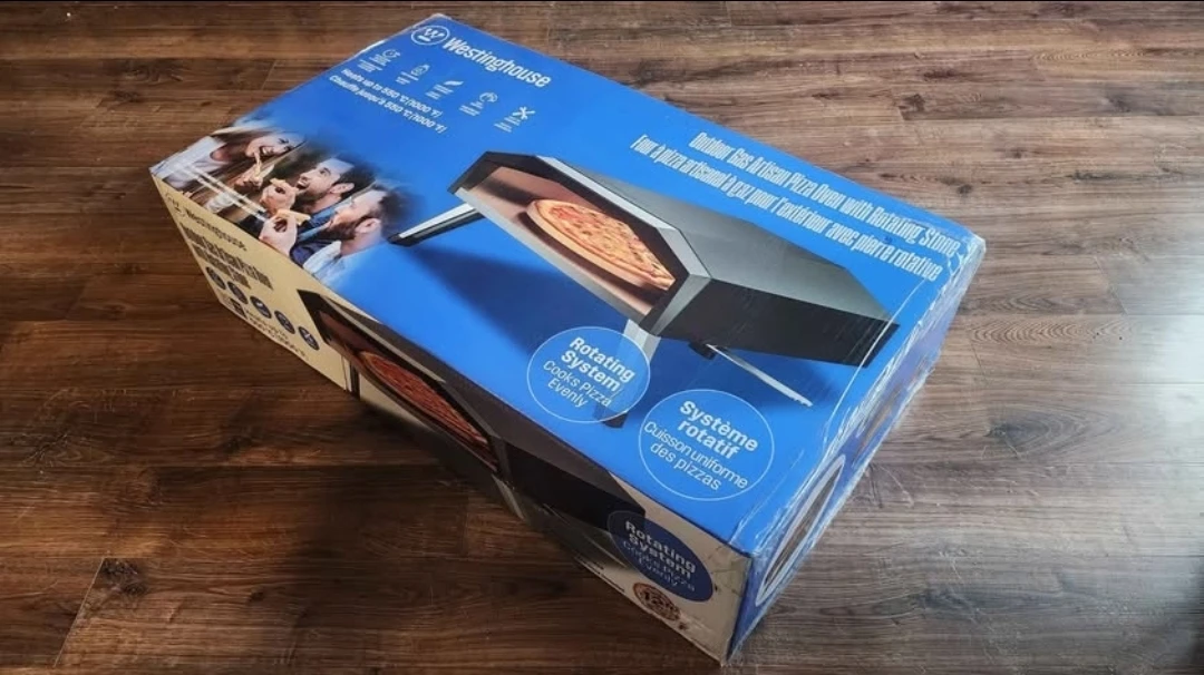 Westinghouse Outdoor Gas Artisan Pizza Oven with Rotating Stone