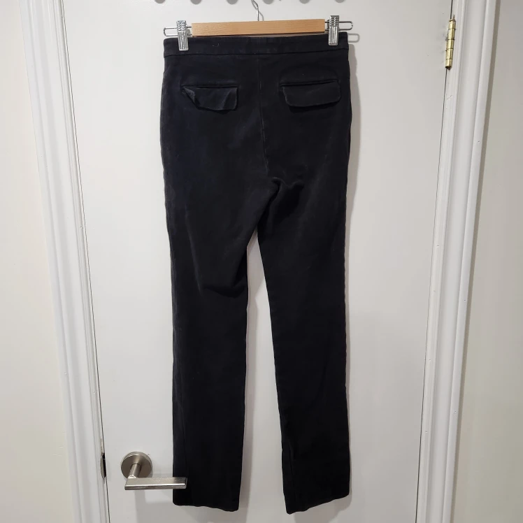 Club Monaco Black Sueded Straight Leg Pants - photo 3