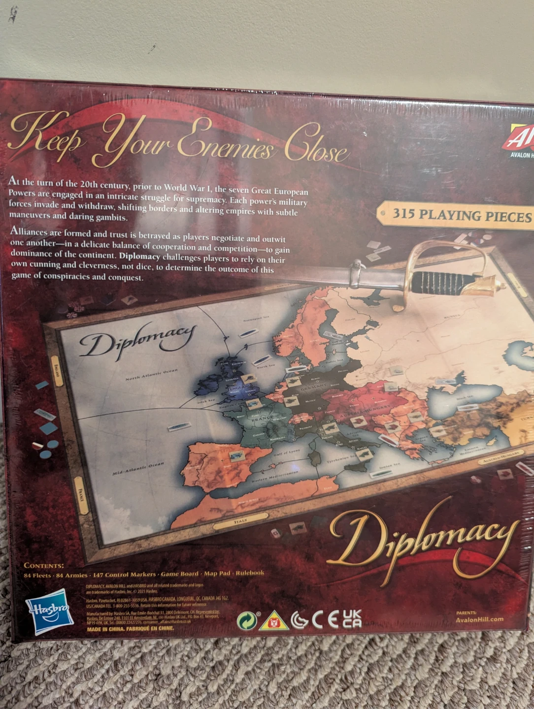 Diplomacy Boardgame - photo 2