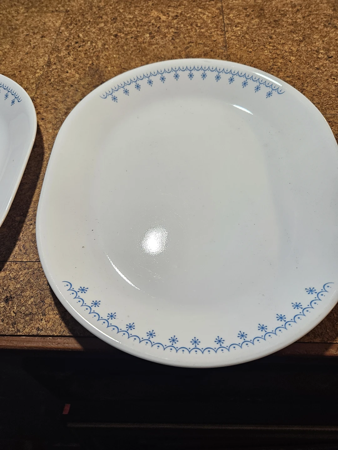Corelle Blue Cornflower Oval Plates (Set of 2) - photo 3