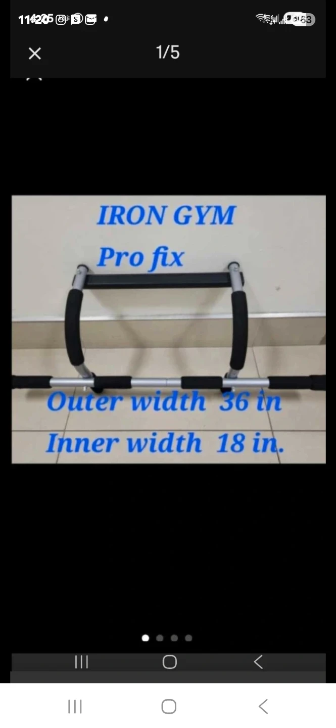 Exercising Gym Pro Fix Total Upper Body Workout