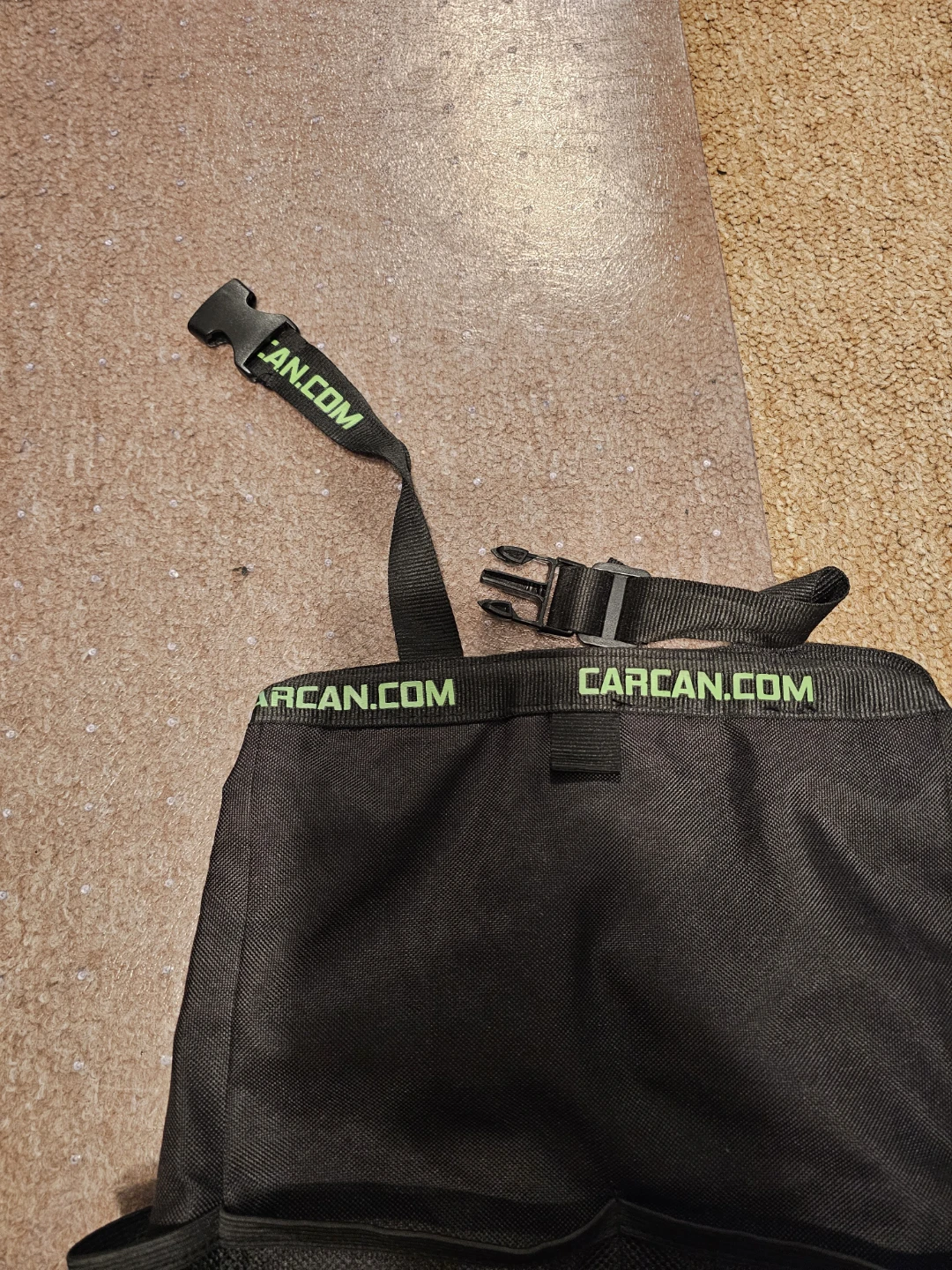 CarCan.com Car Trash Can with Mesh Pockets - photo 3
