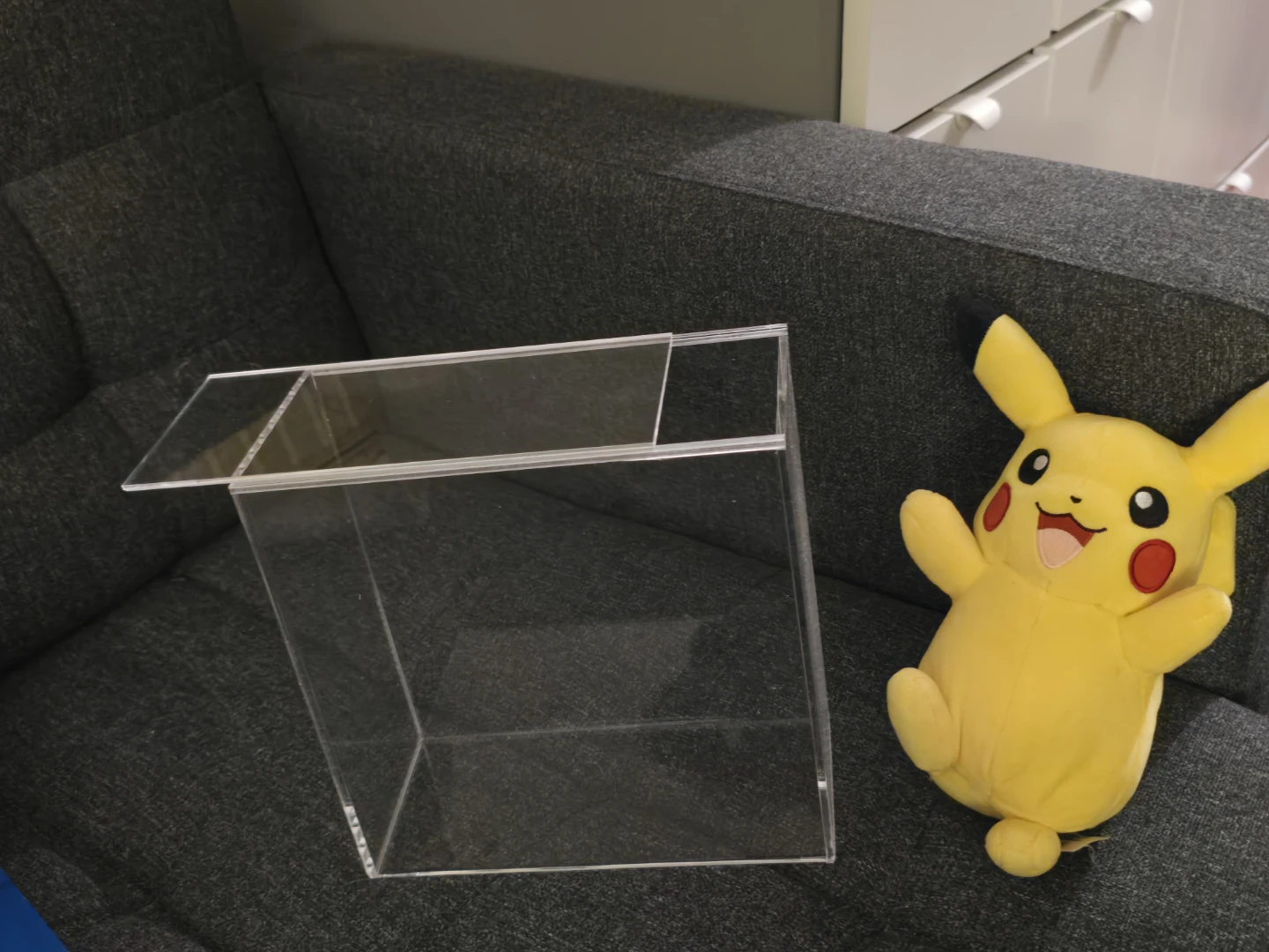 Clear Acrylic Display Box for pokemon cards