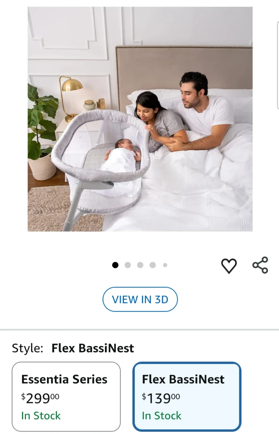 HALO Baby Bassinet Flex Sleeping Crib