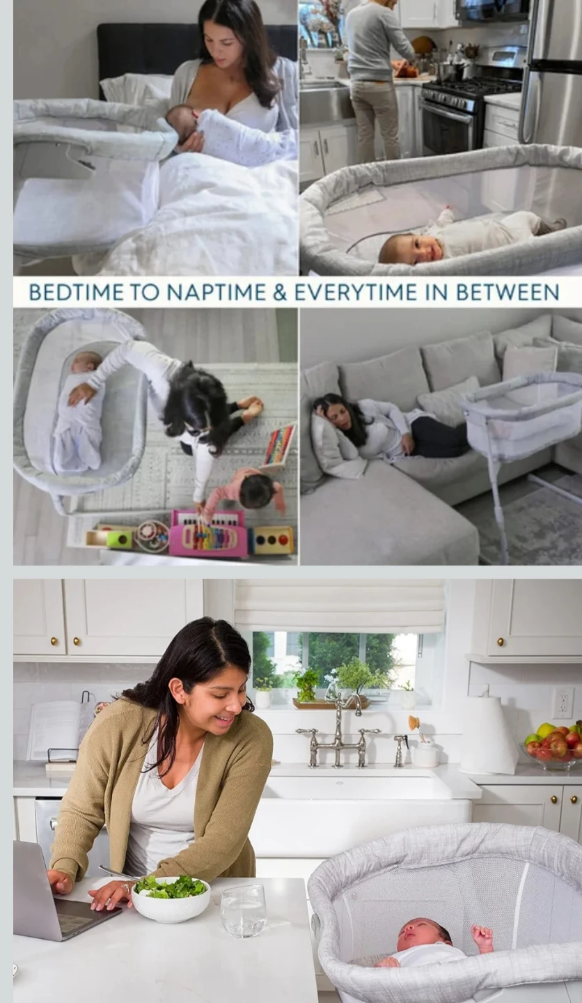 HALO Baby Bassinet Flex Sleeping Crib - photo 4