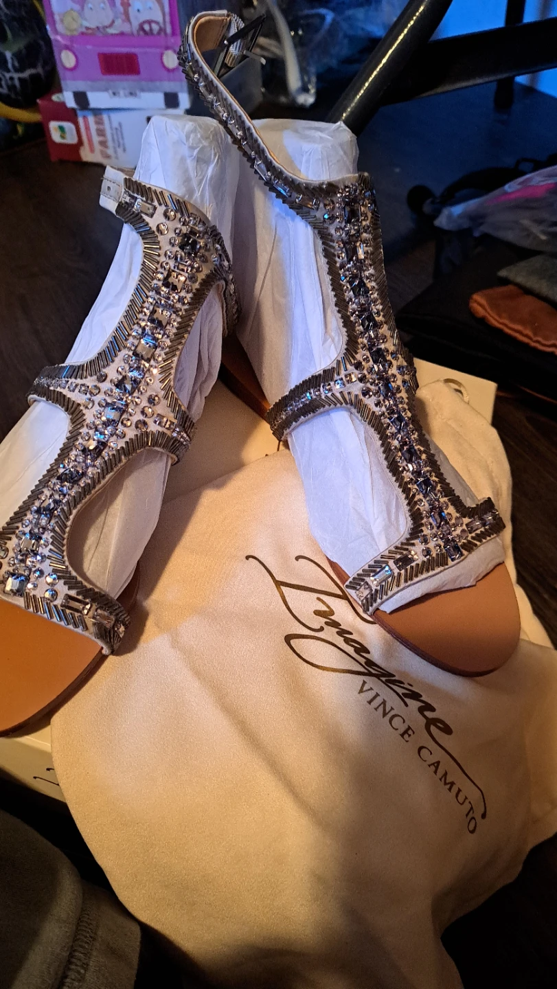 Vince Camuto Imagine "Im-Reid" Embellished Sandals - photo 2