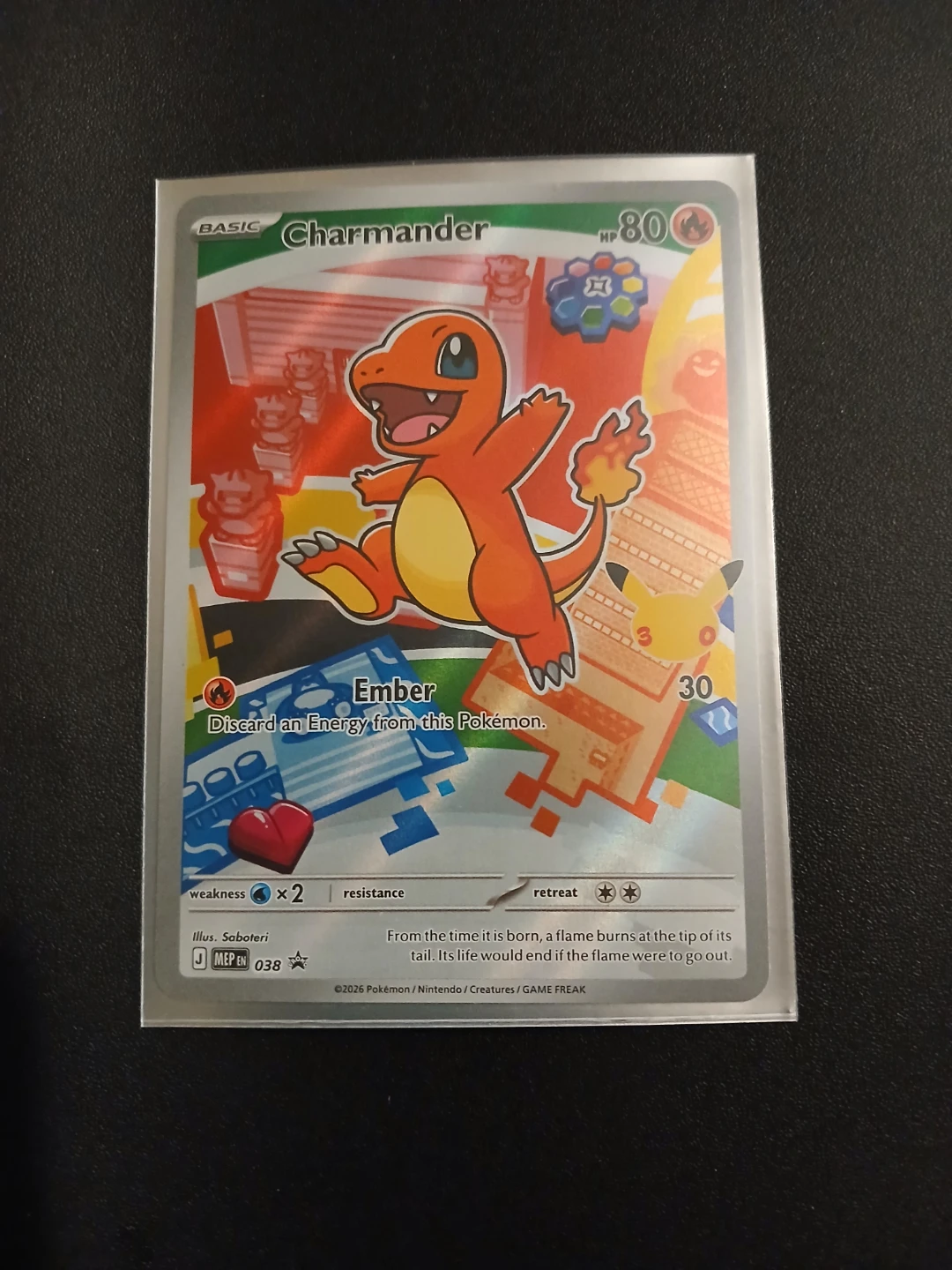 Pokémon Promotional Charmander Card 2026