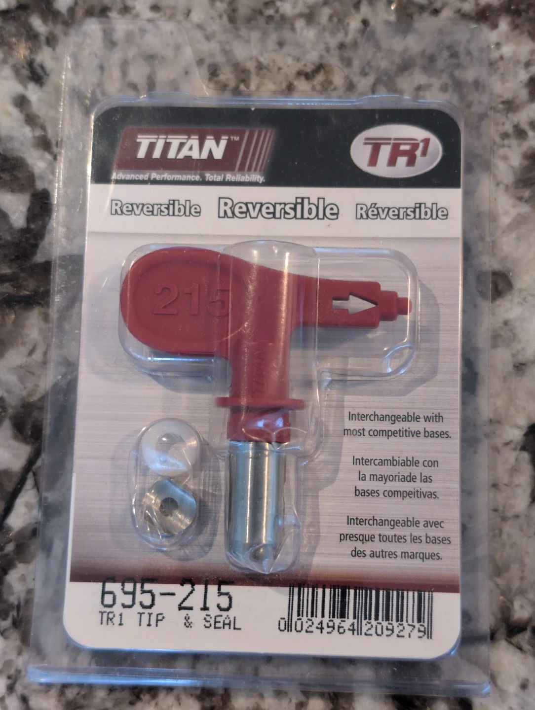 Titan TR1 215 Reversible Tip & Seal 695-215
