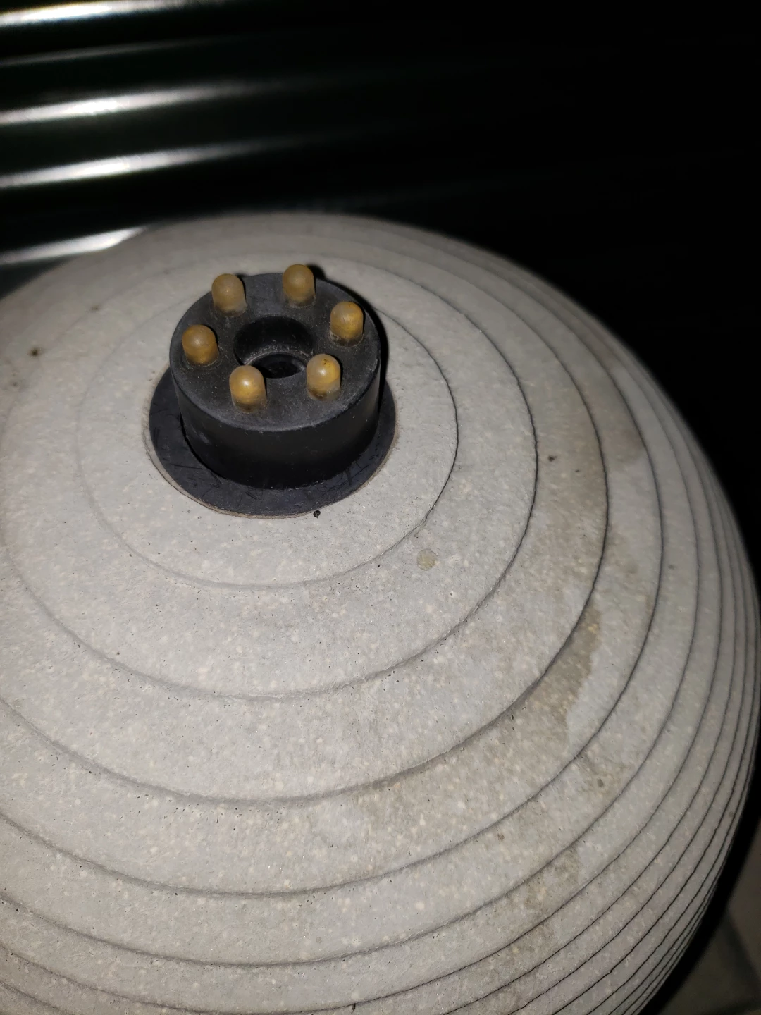 Concrete Sphere Fountain with Square Base - photo 3