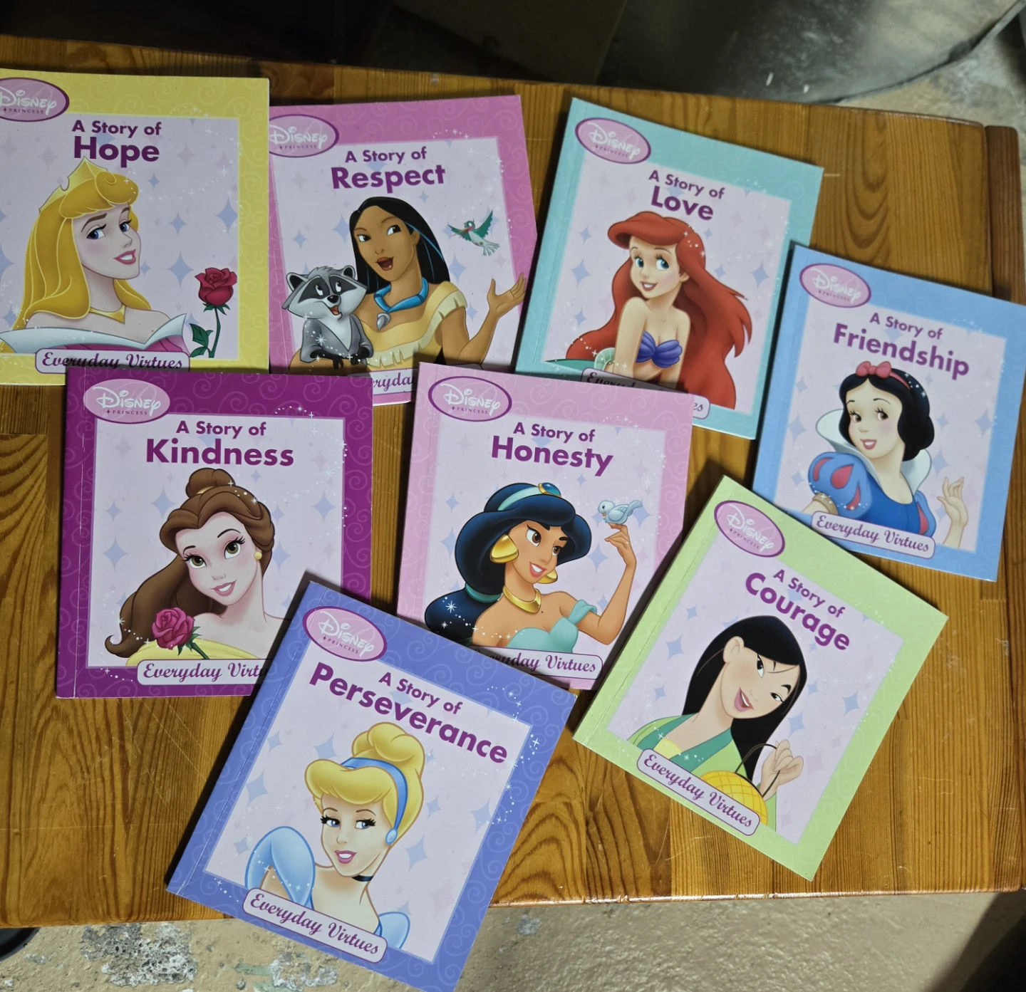 Disney Princess Everyday Virtues Book Set