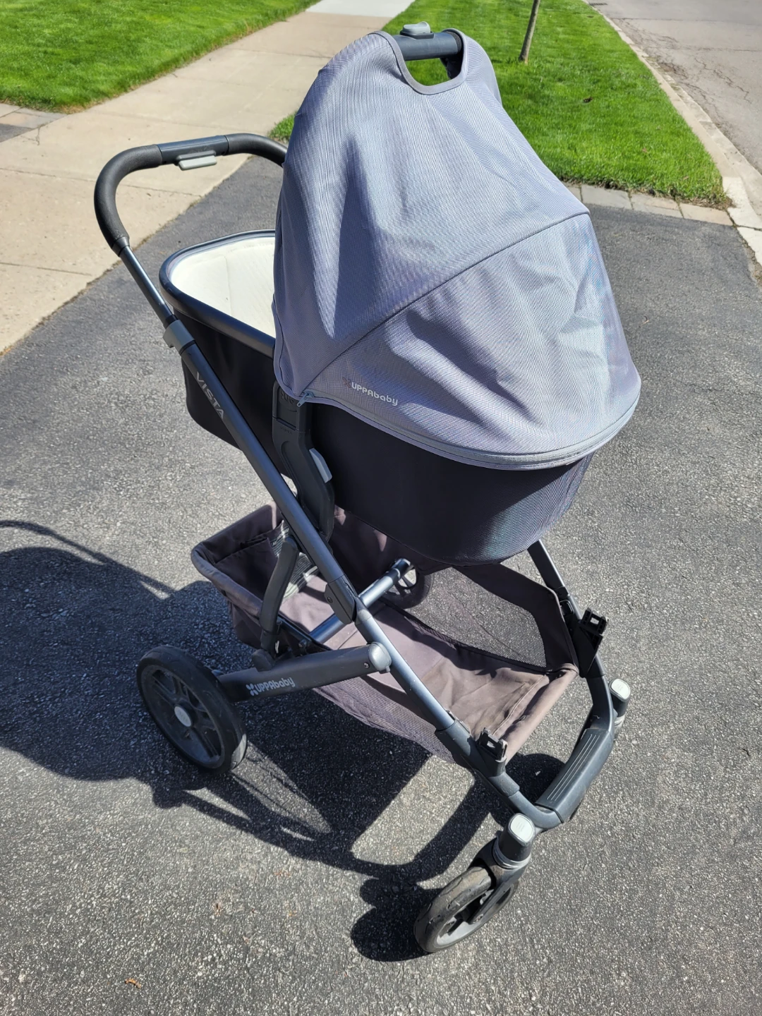 UPPAbaby Vista Double Stroller - Grey - photo 4