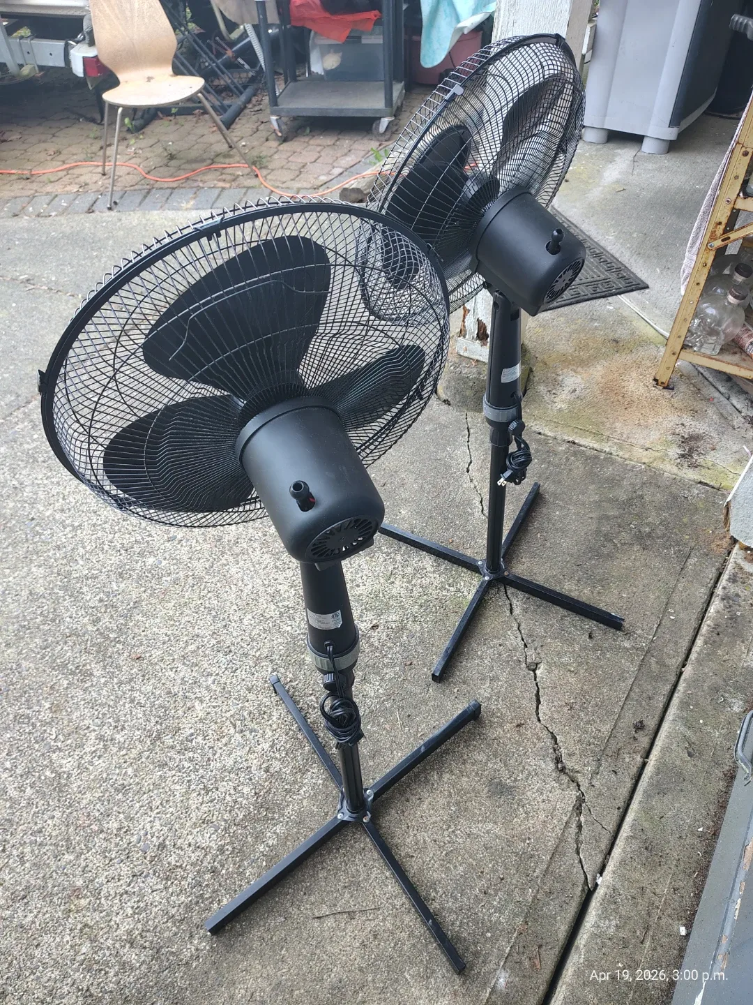 2  - 16 inch Pedestal Fans - photo 3