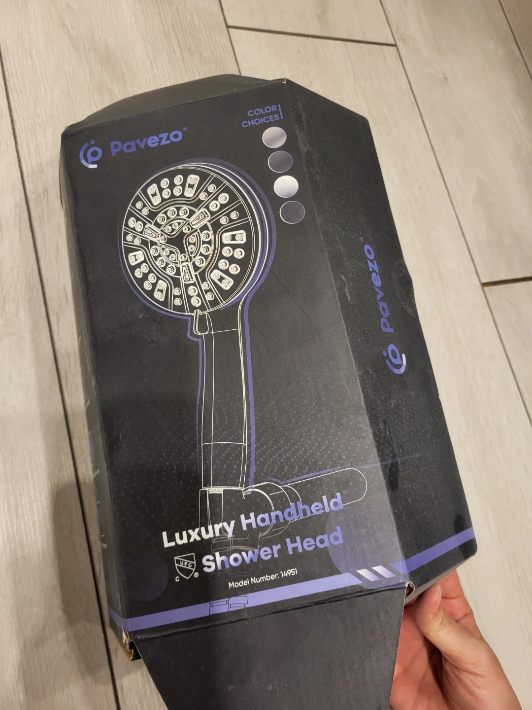 Pavezo Luxury Handheld Shower Head - Model 14951