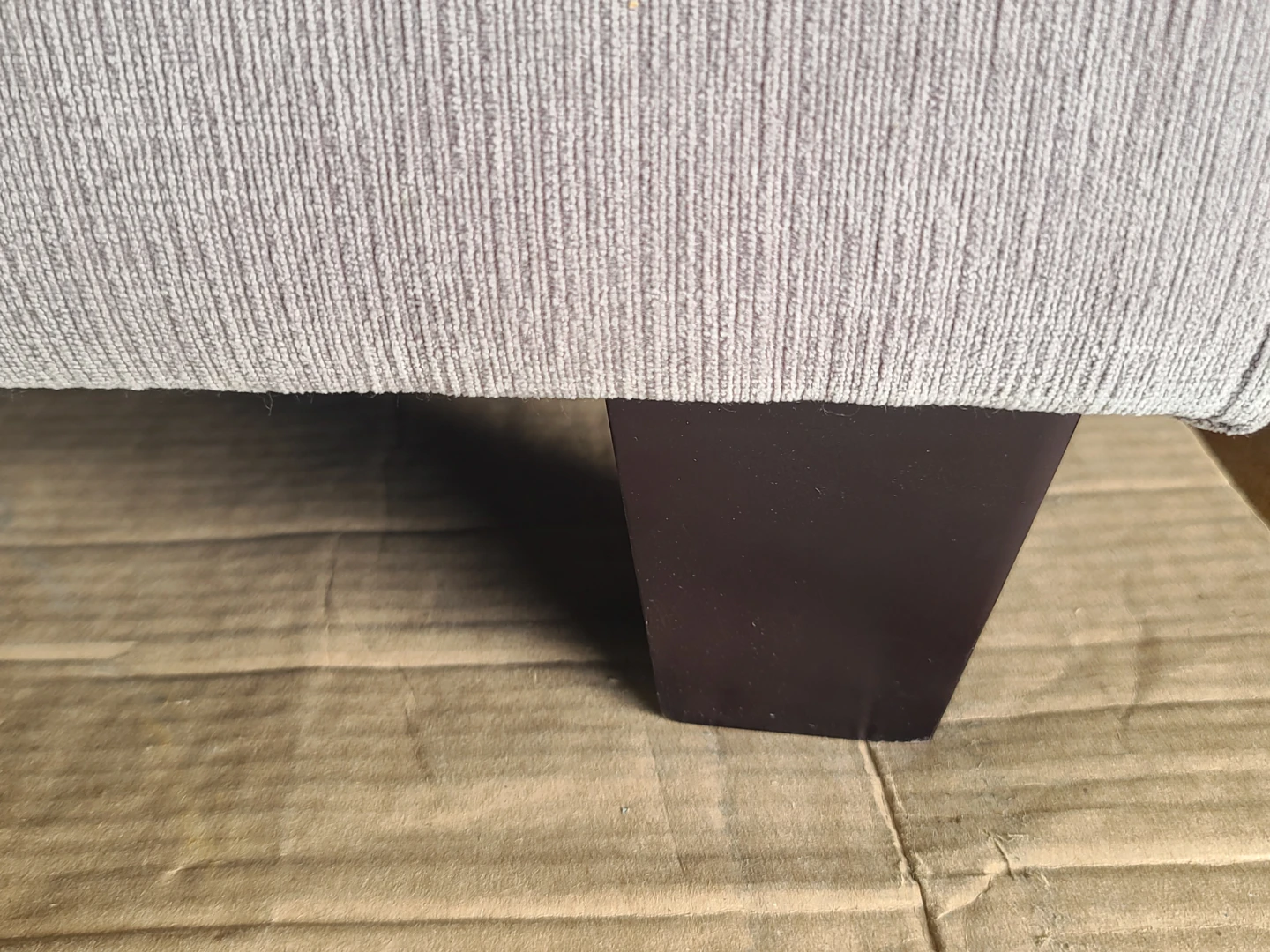 Square Upholstered Ottoman Footstool - photo 5