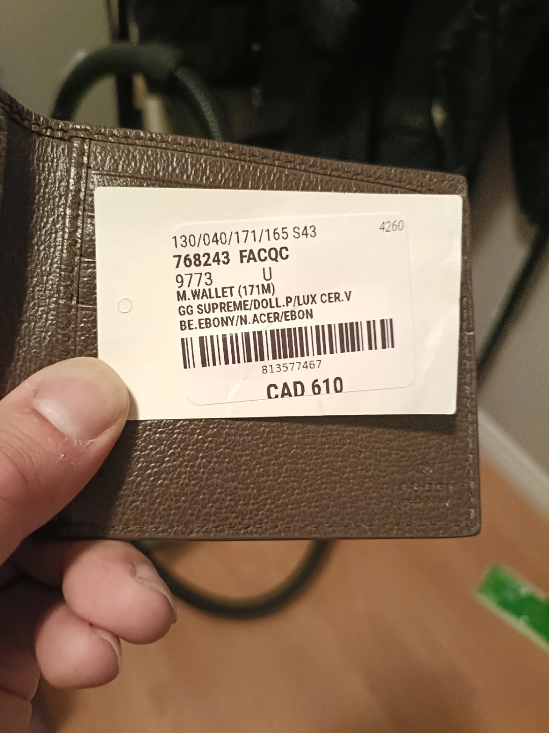 Gucci GG Supreme Wallet - photo 4